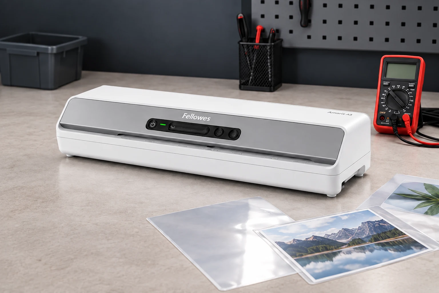 Диагностика Fellowes Amaris A3, сервисная иллюстрация