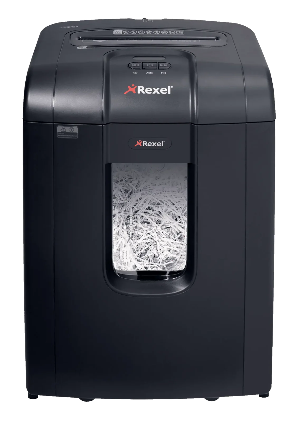 Уничтожитель бумаг Rexel Mercury RSS2434 — внешний вид корпуса