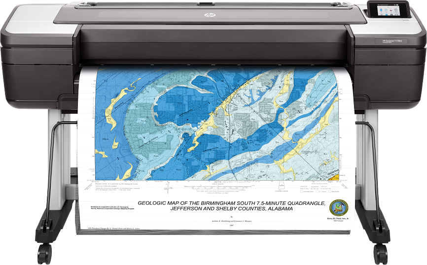 HP DesignJet T1700dr PostScript Printer